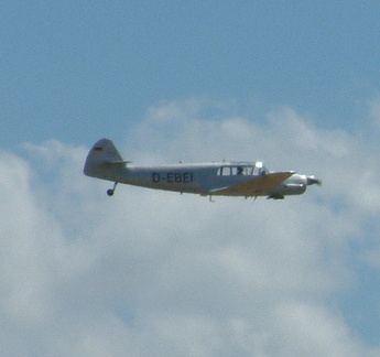 Silver plane