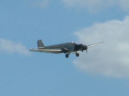 Silver plane