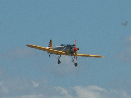 Yellow plane