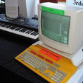 Yellow A3000 and keyboard