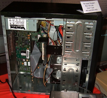 Kinetic RiscPC in a black case