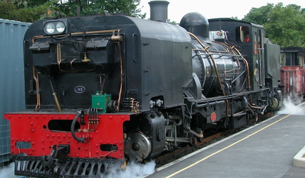 Front of the engine