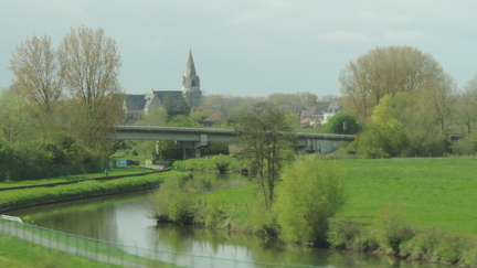 Church over river