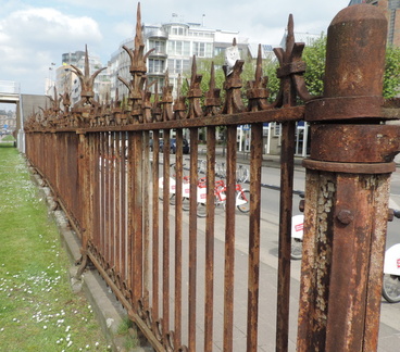 Rusty railings