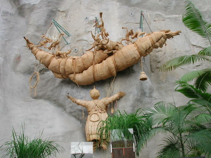 Corn sculptures