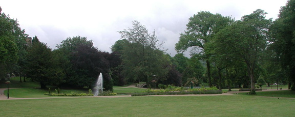 Fountain in the gardens