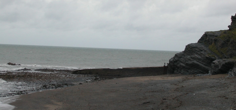 Rocks with ladder