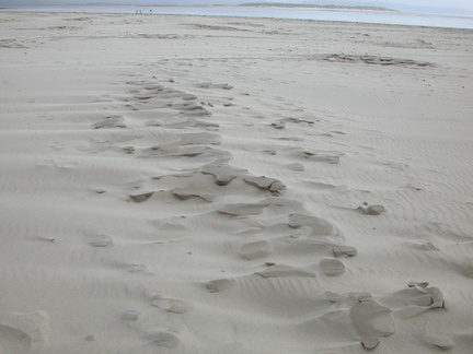 Lumps of sand