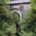 Bridges over gorge