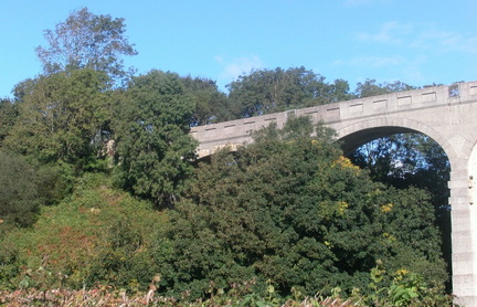 End of the viaduct