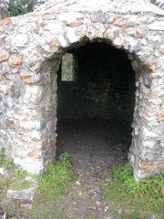 Inside Hut