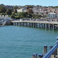 Back along the pier