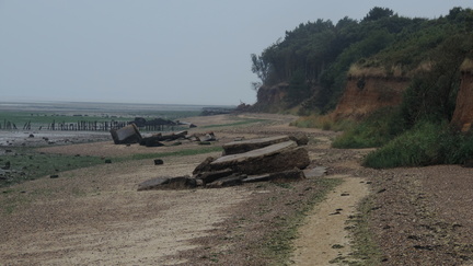 Collapsed defences