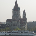 Church across the Danube