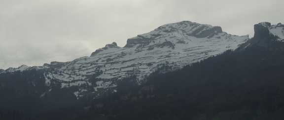 Snowy ridges