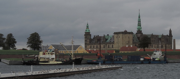 Castle and boats