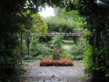 Through the arch