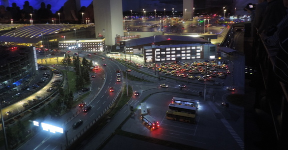 Airport by night