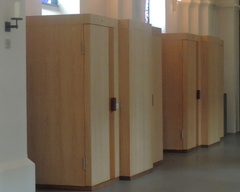Confession booths