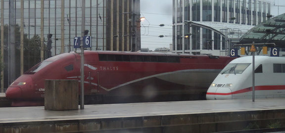 Thalys and ICE