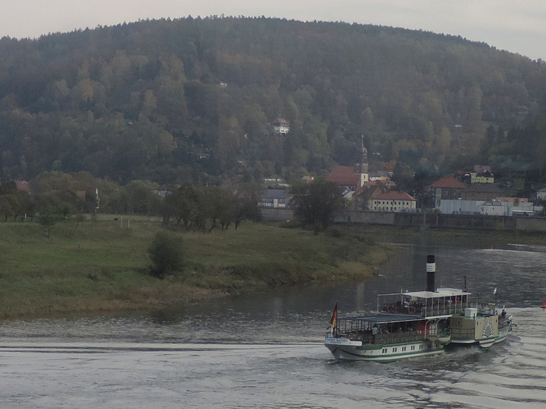 Paddle steamer