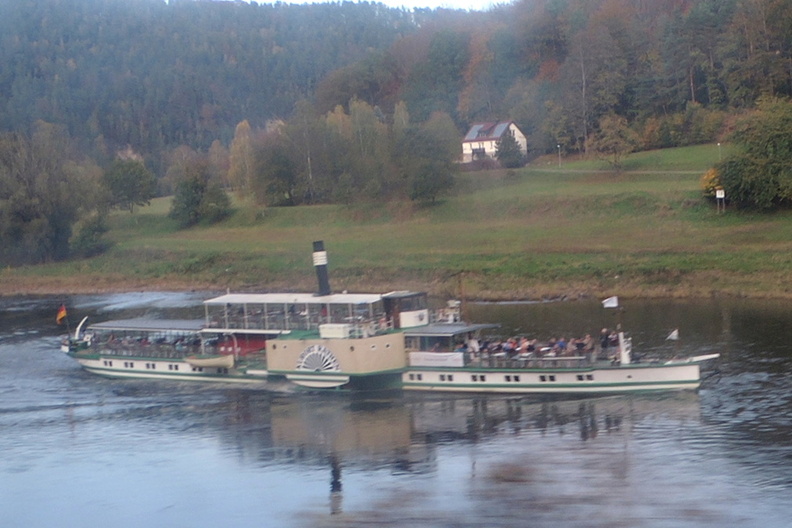 Paddle steamer