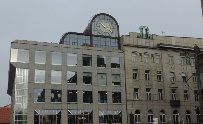 Decorated buildings