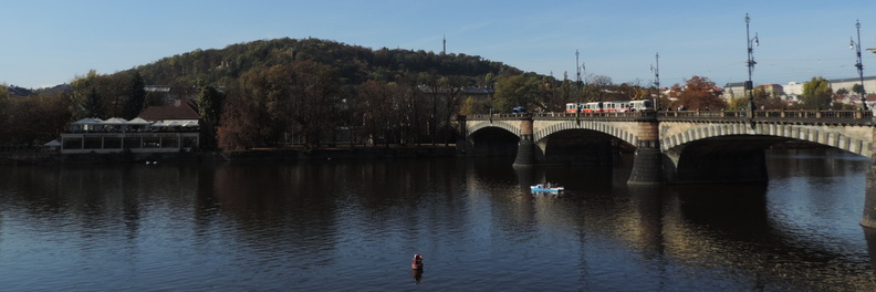 Across the river