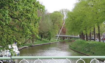 Along the canal