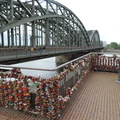 Bridge and padlocks