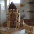 Model of the tower