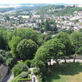 View over town