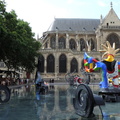 Fountains in front of Church