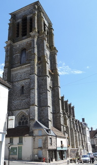 Buildings in side of Church