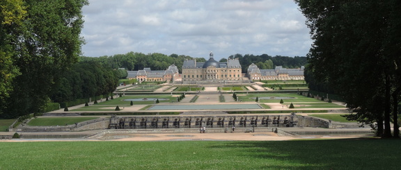 Chateau over Gardens