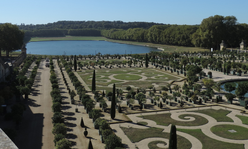 Orangerie and lake