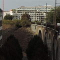 Along the viaduct