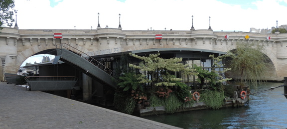 Garden boat and Pont Neuf