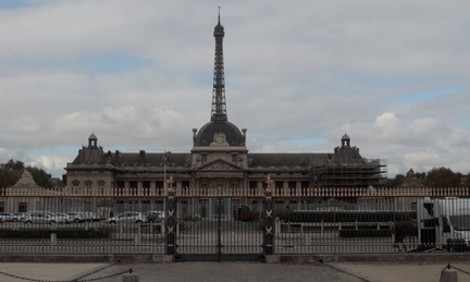 Ecole Militaire and Eiffel Tower