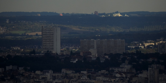 Distant buildings