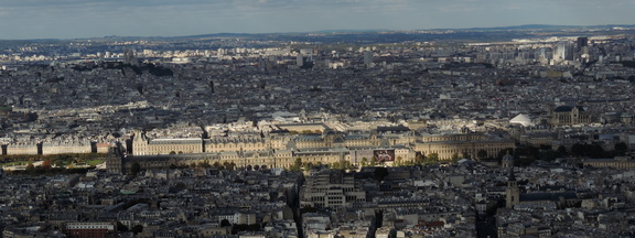 Across the Louvre