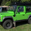 Green Land Rover