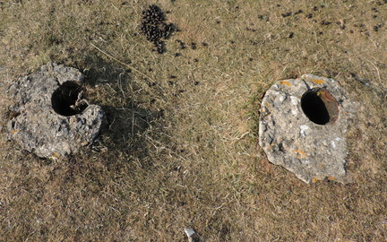 Holes in the ground