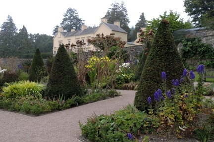 Gardens and hall