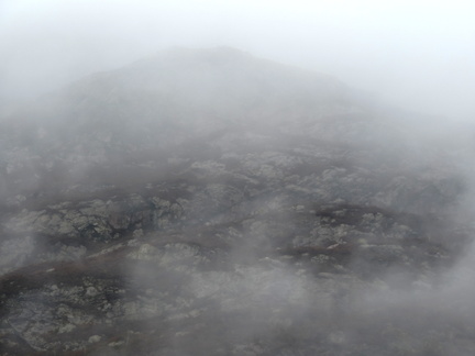 Misty peak
