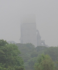 Tower in the mist