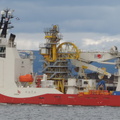 Cable laying ship