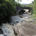 Rapids under bridge