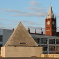 Pyramid and Clock Tower