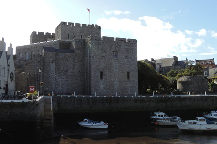 Castle and boats